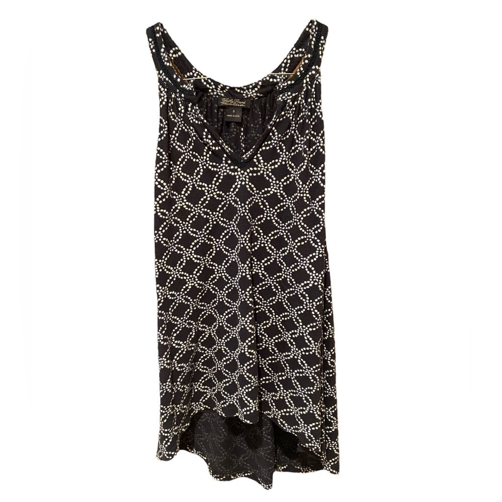 Lucky Brand Split Neck Tank Top